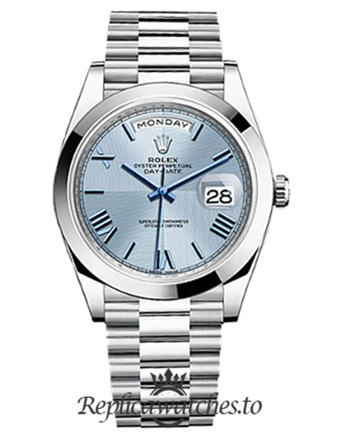 rolex replica 228206|rolex day date 40 platinum 228206.